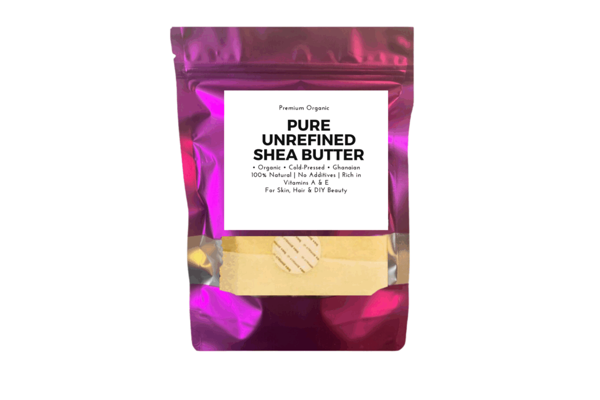 Shea Butter in resealable pouch