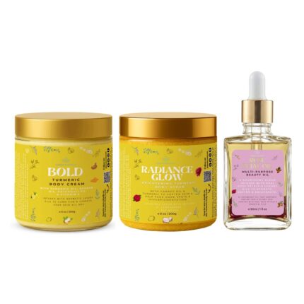 Trio Turmeric Glow Routine